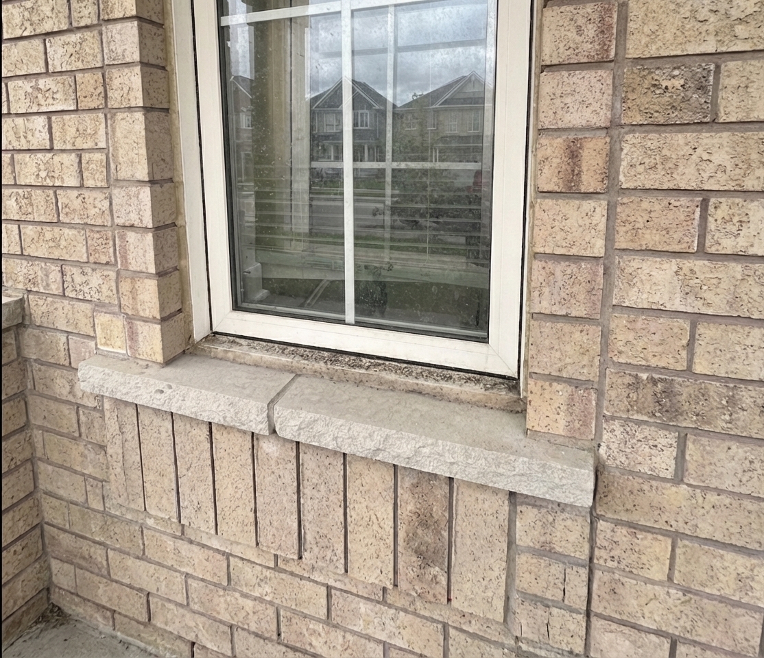 Before window cleaning