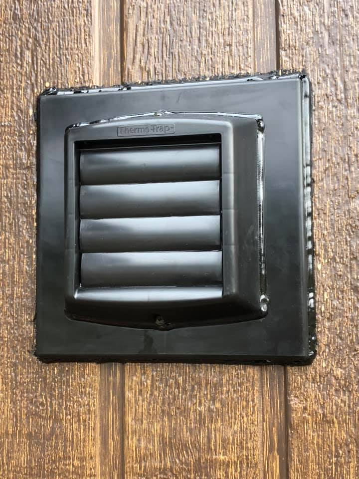 After basement vent upgrade