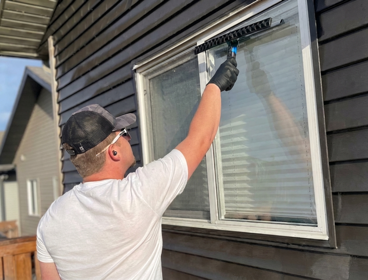 Purple Property Services team at work